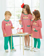 Load image into Gallery viewer, Santa's Sweet Helpers Ruffle Pant Set
