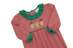 Load image into Gallery viewer, Santa's Sweet Helpers Ruffle Romper
