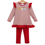 Load image into Gallery viewer, Santa's Treats Ruffle Pant Set
