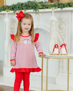 Load image into Gallery viewer, Santa's Treats Ruffle Pant Set
