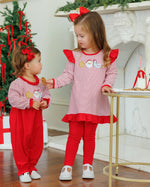 Load image into Gallery viewer, Santa's Treats Ruffle Pant Set
