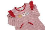 Load image into Gallery viewer, Santa's Treats Ruffle Pant Set
