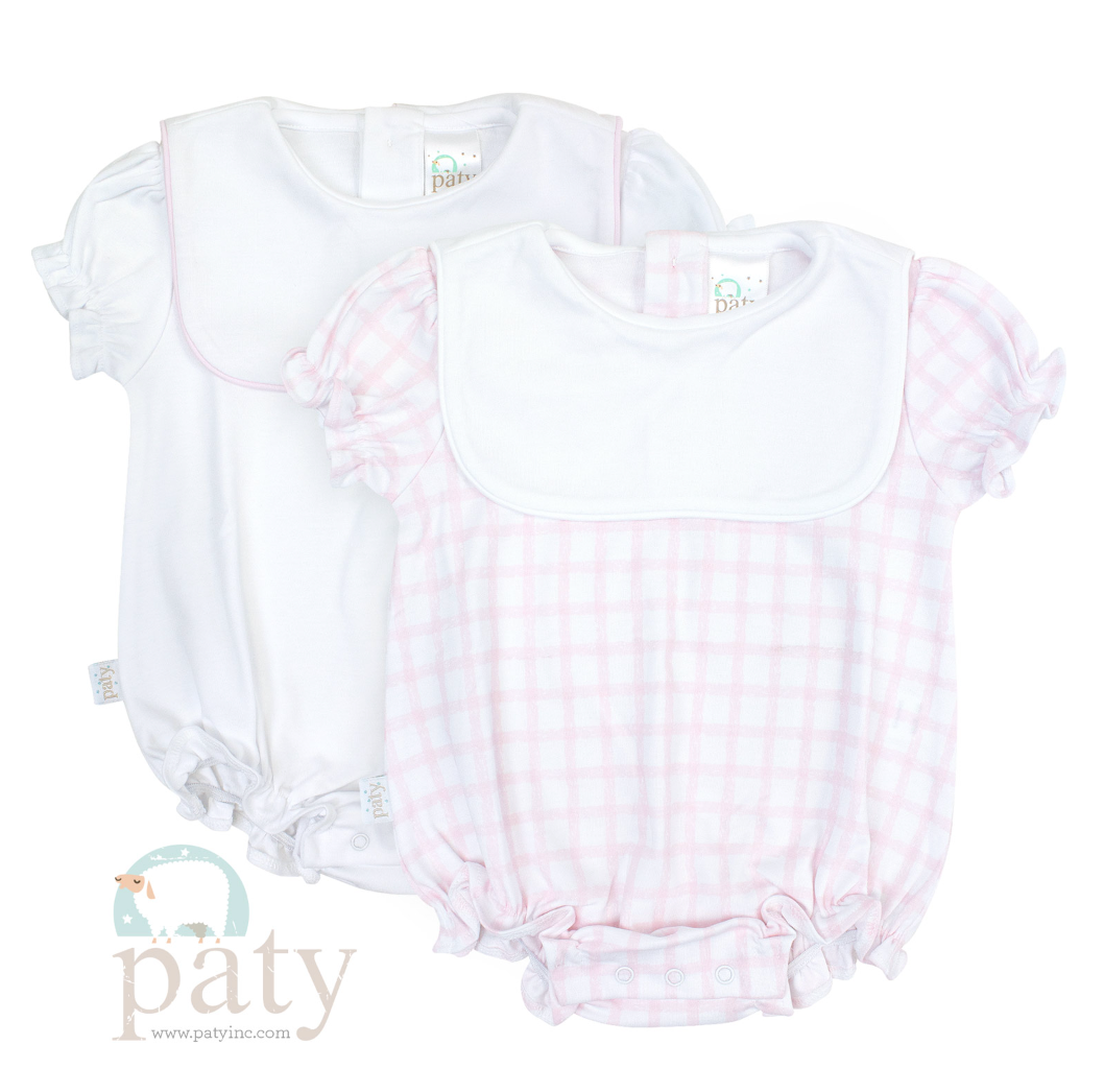 Paty Pima Bubble w/ Bib - Multiple Pink Options