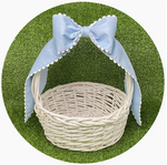 Load image into Gallery viewer, Basket Bow with Trim
