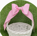 Load image into Gallery viewer, Gingham Basket Bow
