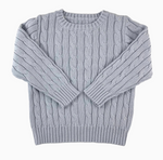 Load image into Gallery viewer, Cable Crewneck Sweater
