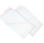 Load image into Gallery viewer, PREORDER - Paty Knit Receiving/Swaddle Blanket with Eyelet
