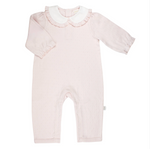 Load image into Gallery viewer, PREORDER - Girls Pointelle Knit Romper
