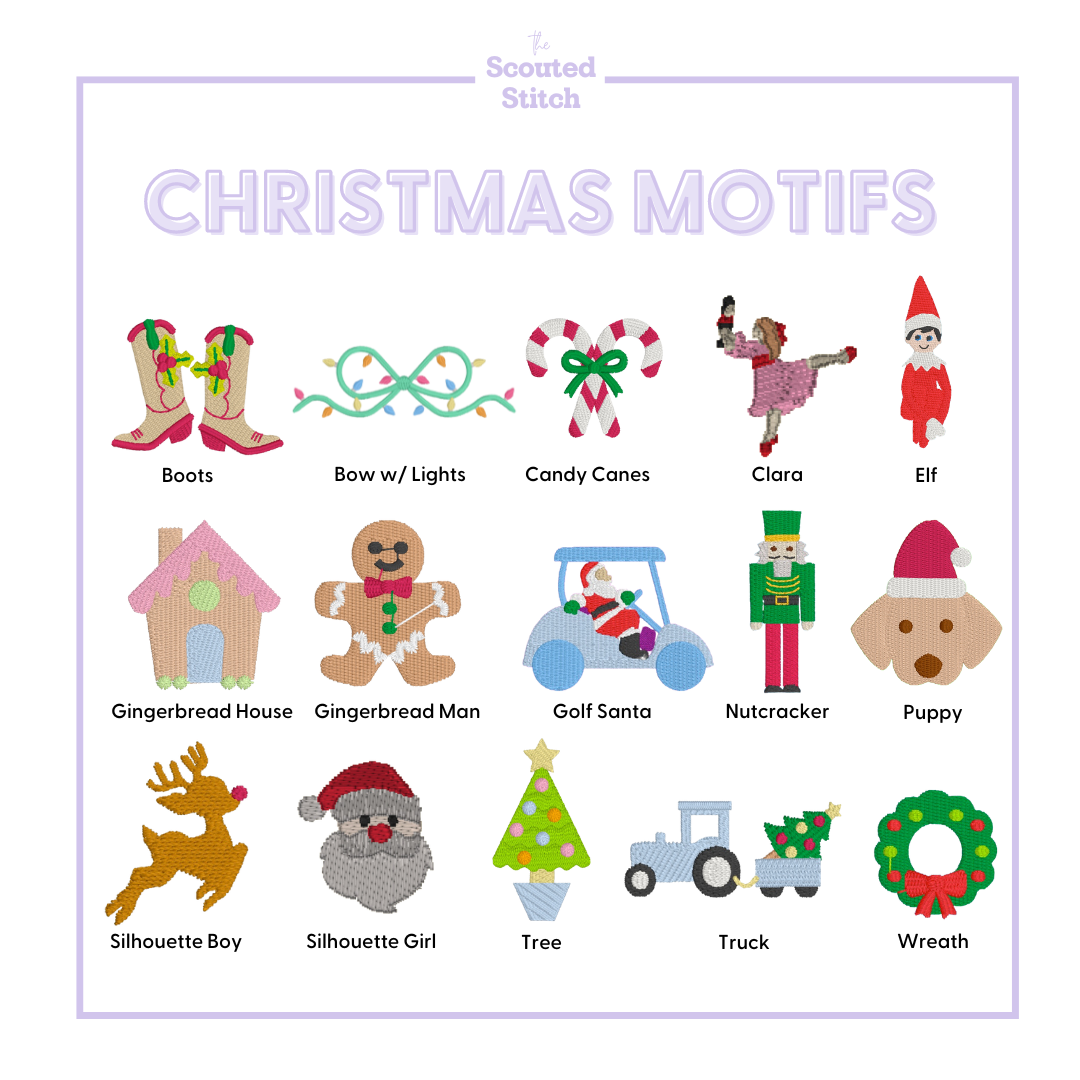 PREORDER - Paty Holiday Bib & Burp Set