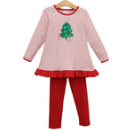 Load image into Gallery viewer, Underneath The Tree Ruffle Pant Set
