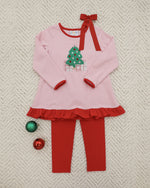 Load image into Gallery viewer, Underneath The Tree Ruffle Pant Set
